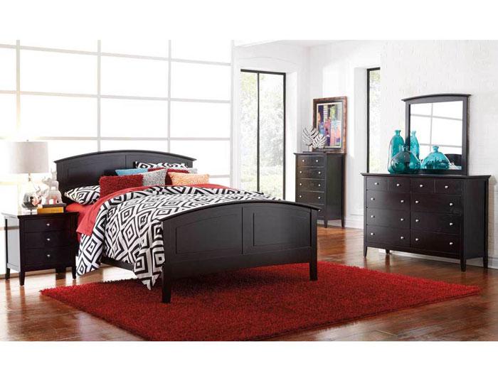 Metalindo Black 3 PC. King Bed,LIFE