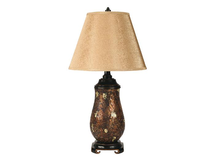 Gayle Mosaic Table Lamp,ASH