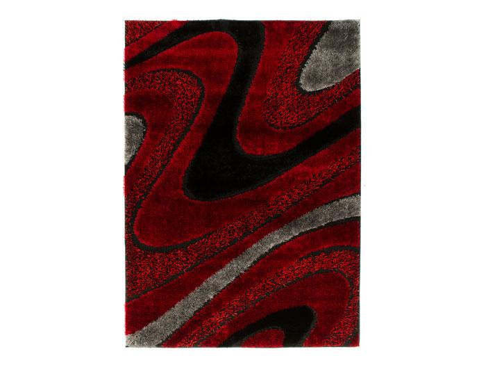 Miami Shag Accent Rug - Red,IHD