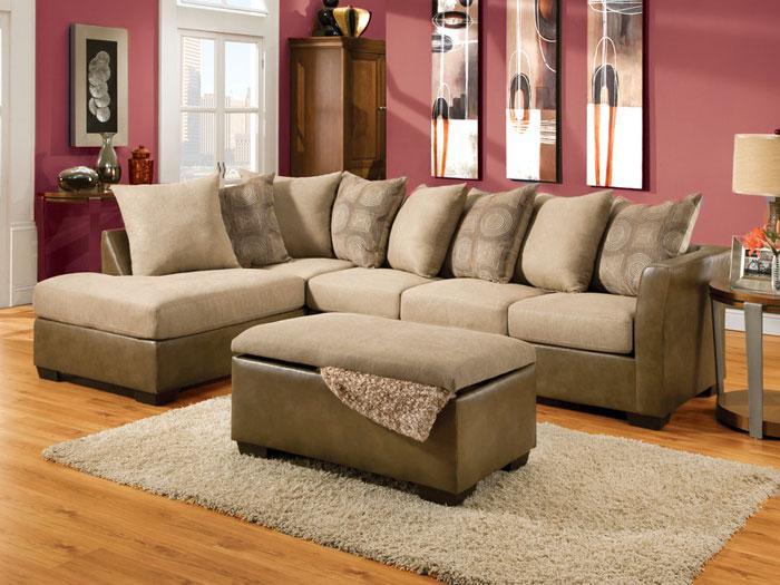 Harrison Two-Tone 2 PC. Sectional,SIMM