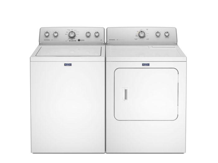 Maytag Front Load Washer & Dryer Pair,WHI