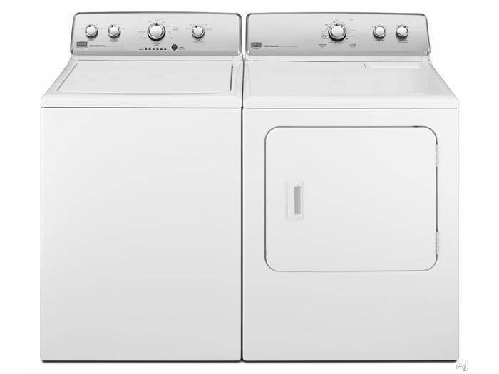 Maytag 2 Speed Washer & Dryer,WHI