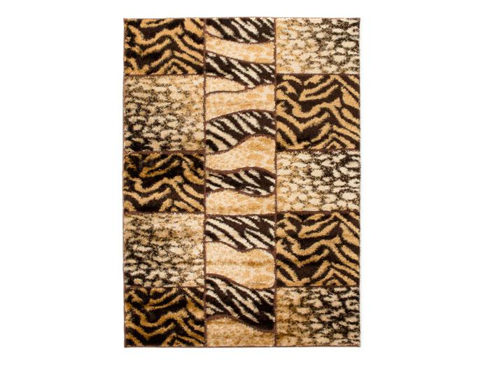 Miami Shag Accent Rug - Gold Animal,IHD