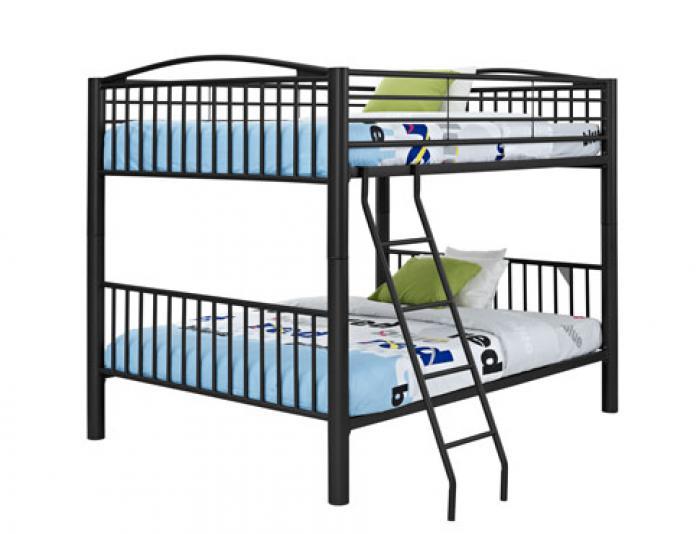 Avery Black Twin/Full Bunk Bed,POWL