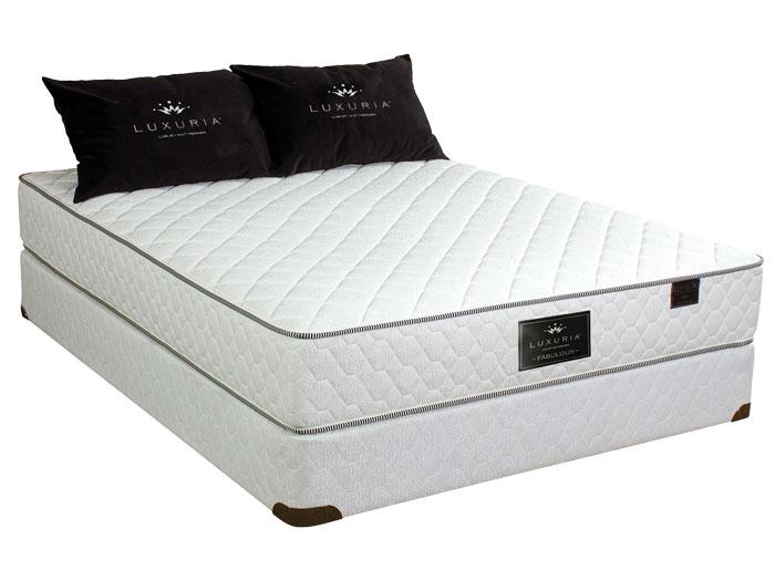 Luxuria Extra Firm King Mattress & Box Spring,SHER