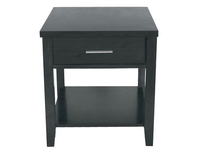 Lazarus End Table - Grey,RUST