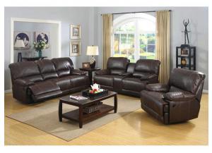 Prescott Leather Reclining Sofa,LFE