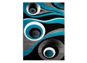 Asma Accent Rug - Turquoise ,IHD