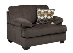 Kenzel Chenille Club Chair - Charcoal,ASH