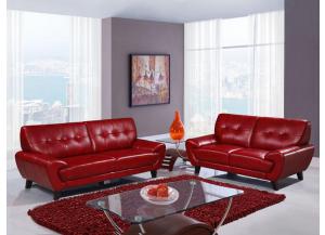 Roma Love Seat - Red,GFI