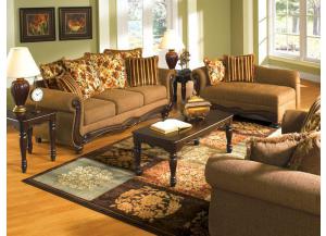 Alderson Sofa & Love Seat Package,HUGH